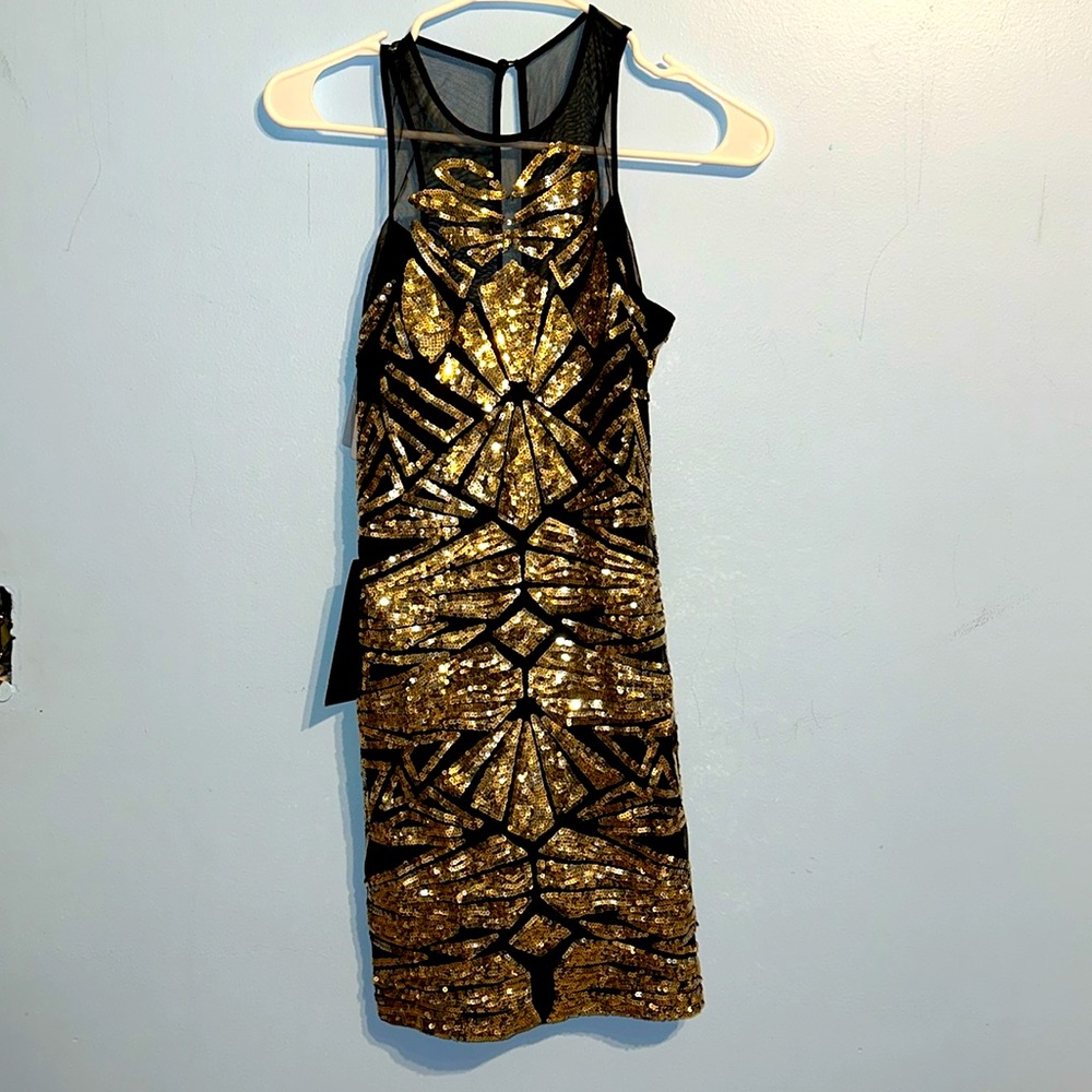Bebe sequin dress NWT